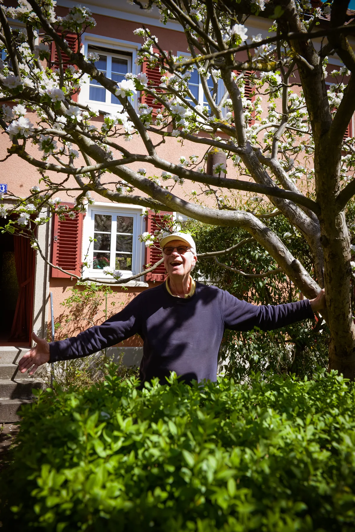 Hartwig im Garten